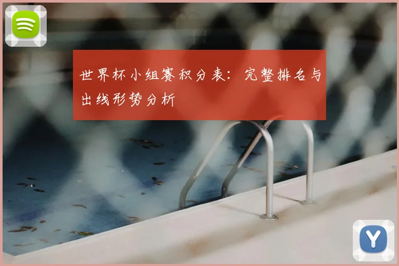 世界杯小组赛积分表：完整排名与出线形势分析